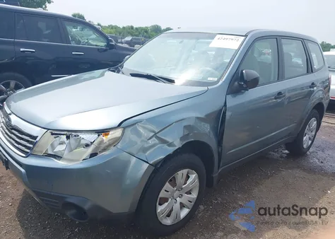 2010 Subaru Forester 2.5X from USA, damaged, VIN JF2SH6AC3AH746590